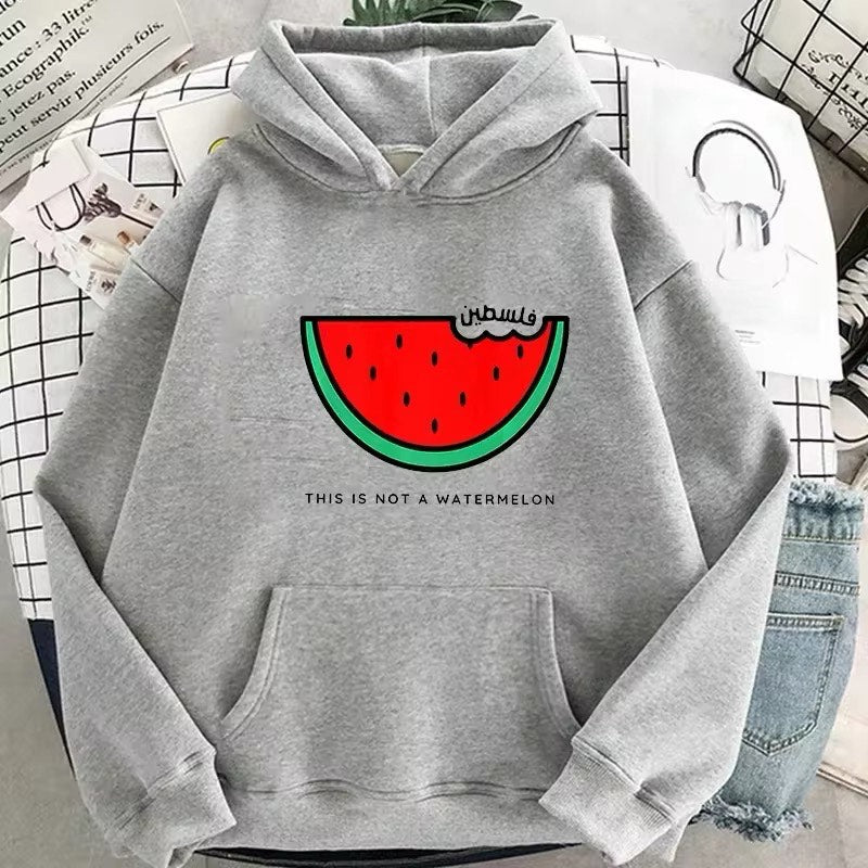 Hoodie- This is not a watermelon