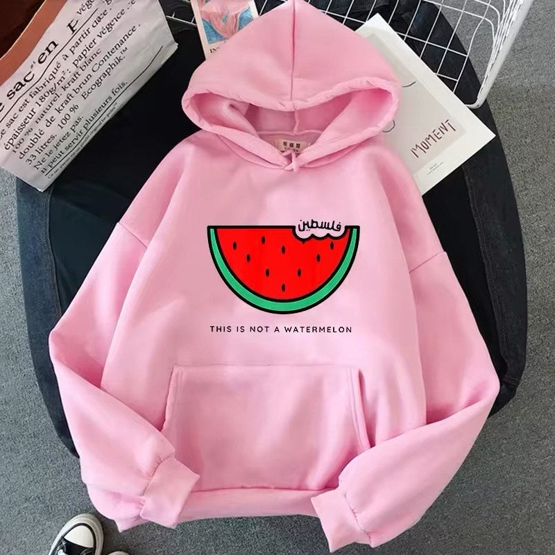 Hoodie- This is not a watermelon